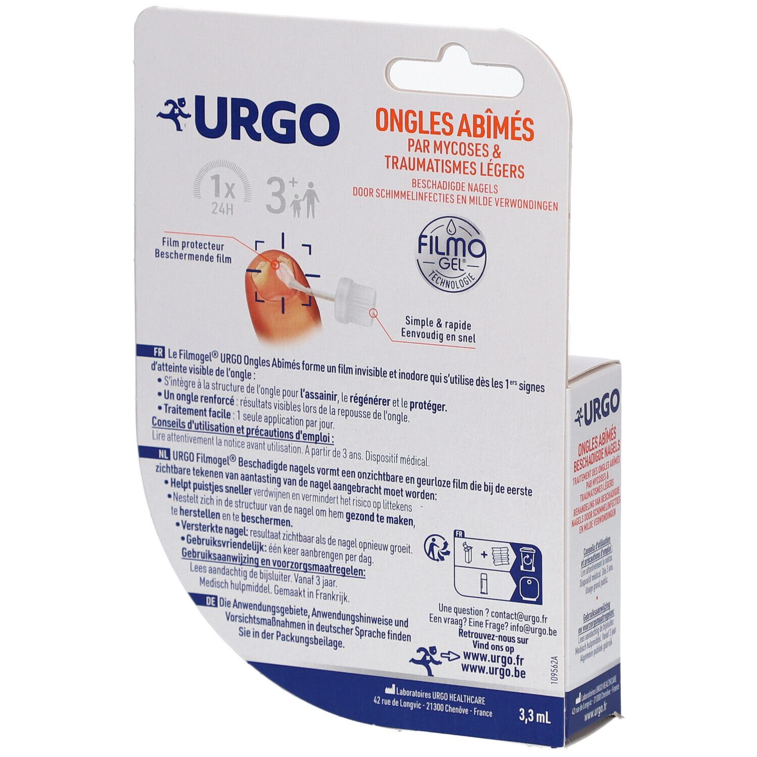 URGO Filmogel Ongles abîmés