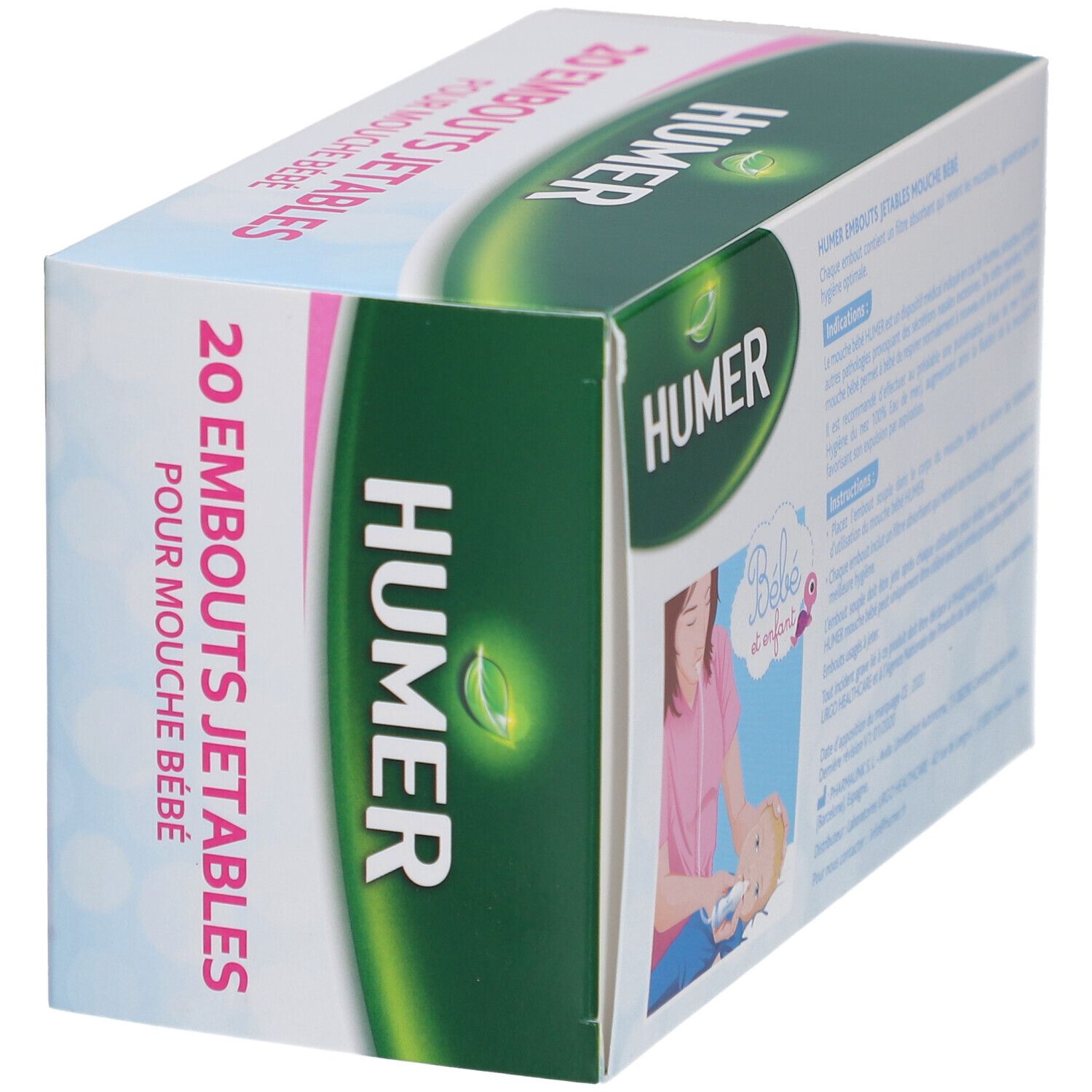 HUMER® Embouts jetables pour mouche bébé