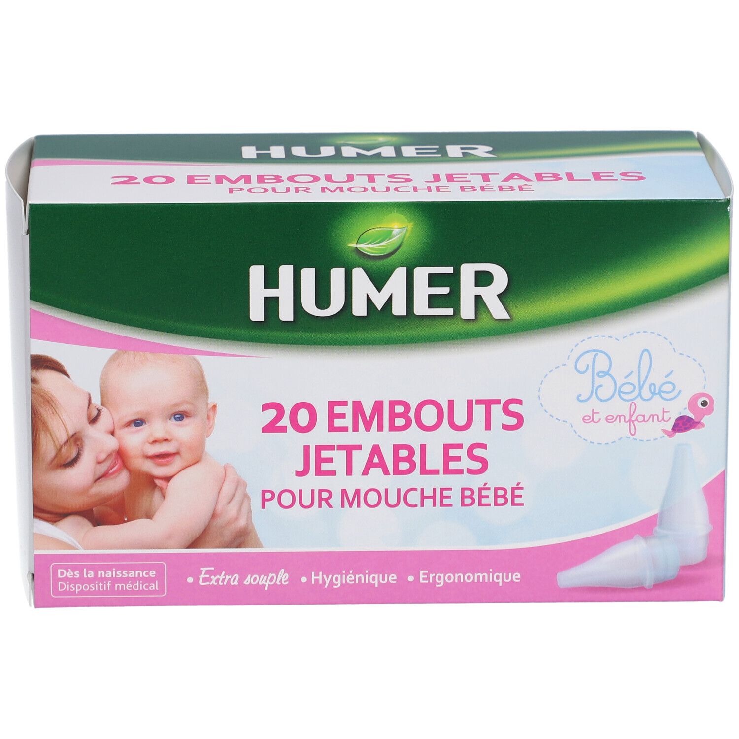 HUMER® Embouts jetables pour mouche bébé
