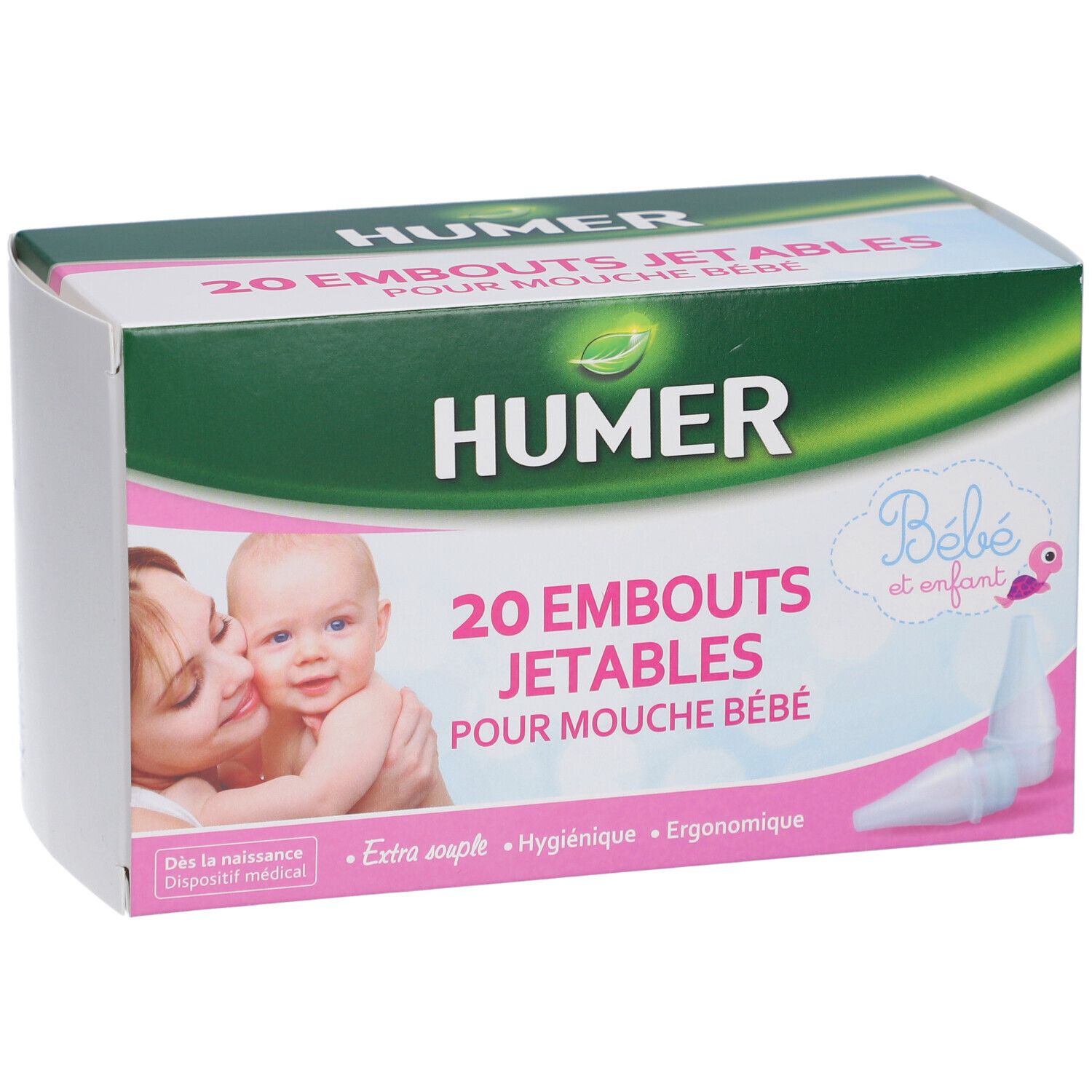 HUMER® Embouts jetables pour mouche bébé