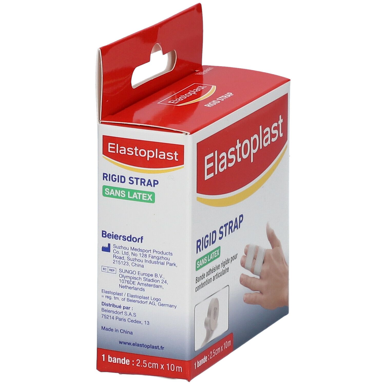 Elastoplast Rigid Strap Doigt 2,5 cm x 10 m 10 pc(s) - Redcare Pharmacie