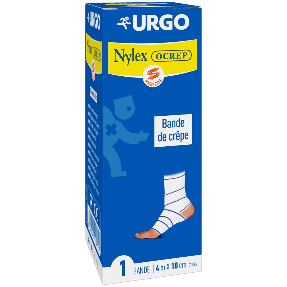URGO Nylexocrep Bande crêpe 4 m x 10 cm