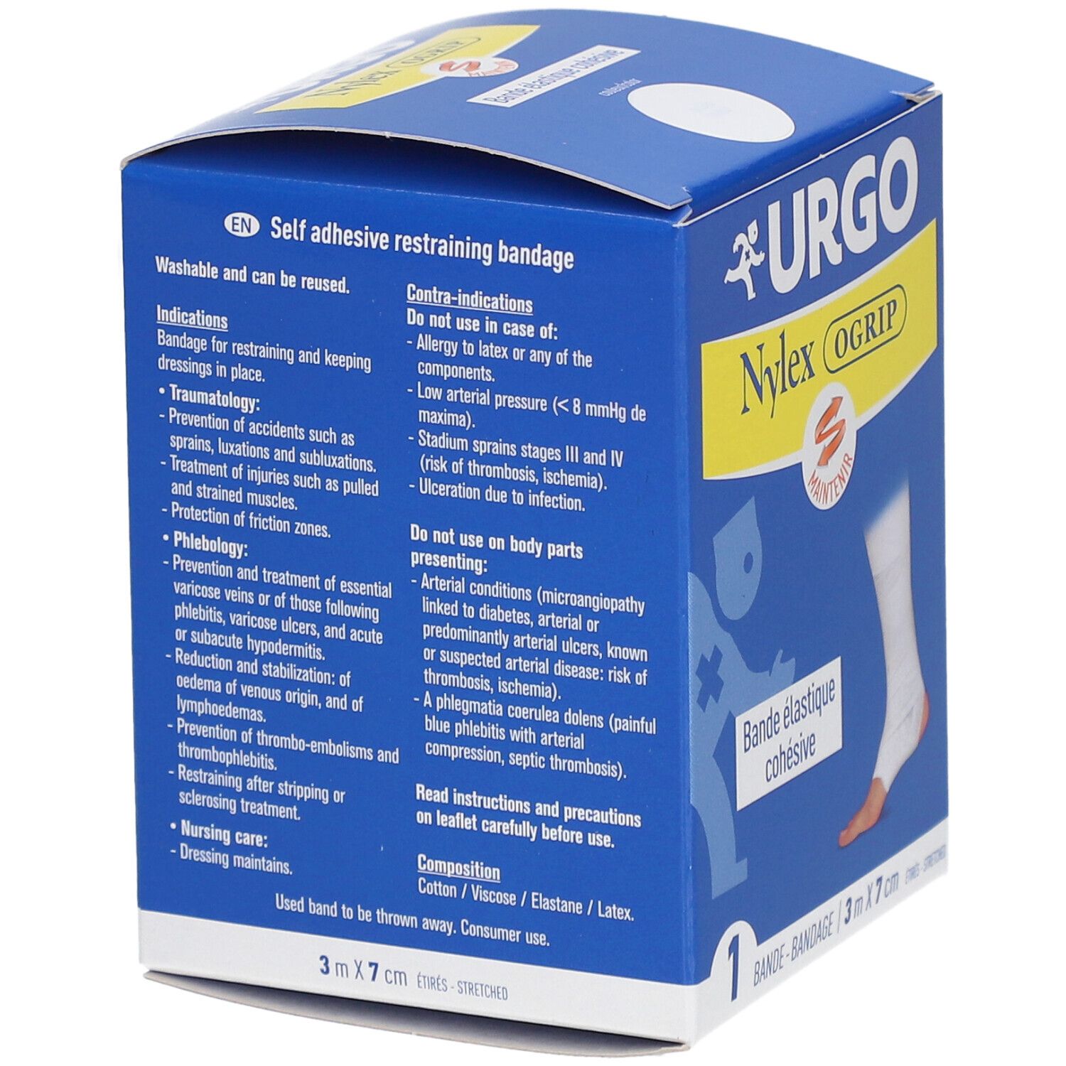 URGO Nylexogrip 3m x 7cm
