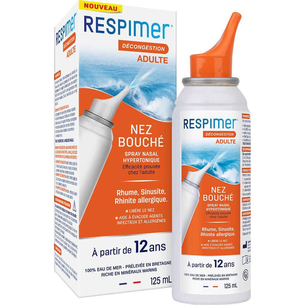 Respimer Décongestion Adulte dès 12 ans 125ml
