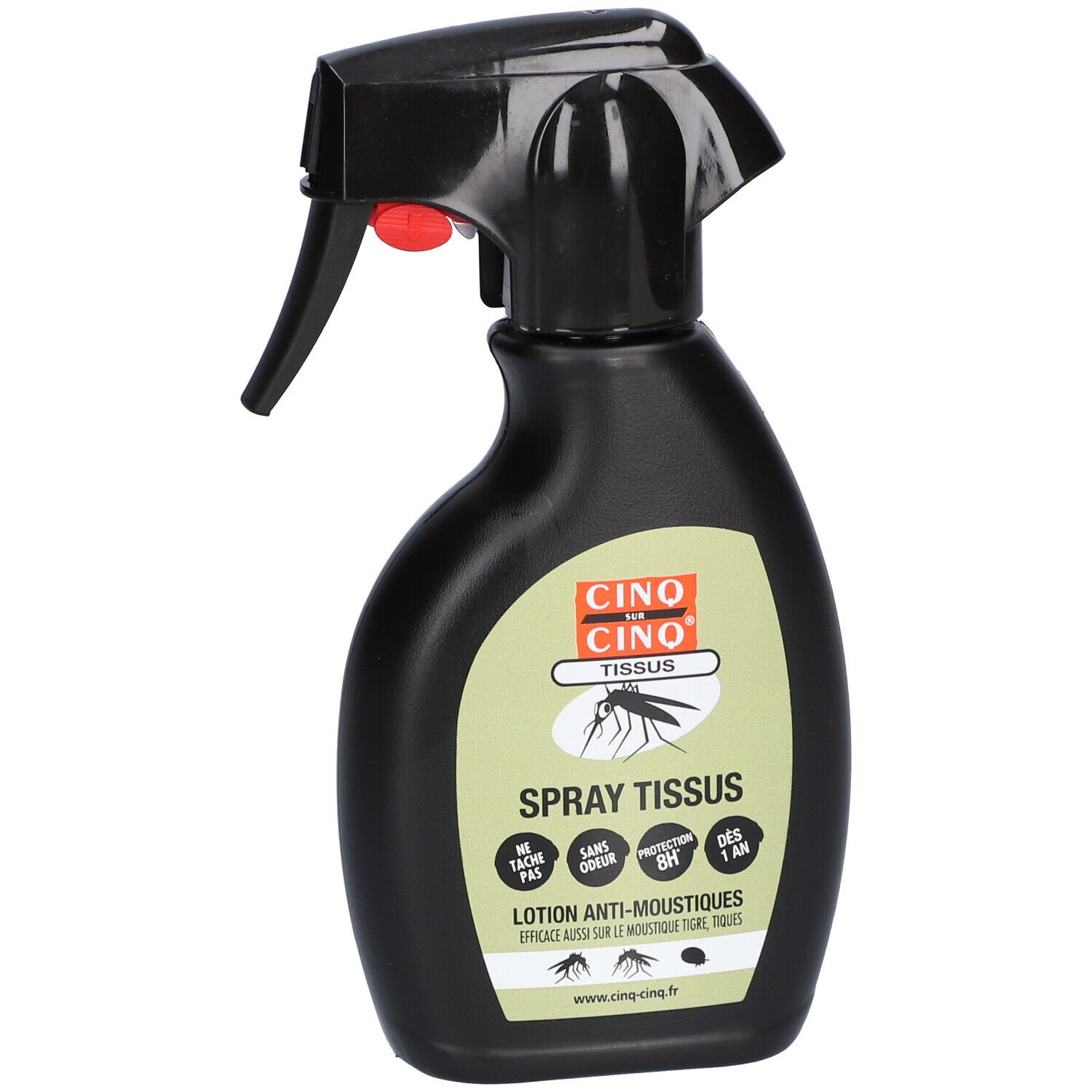 CINQ SUR CINQ Spray Tissus Anti-Moustiques