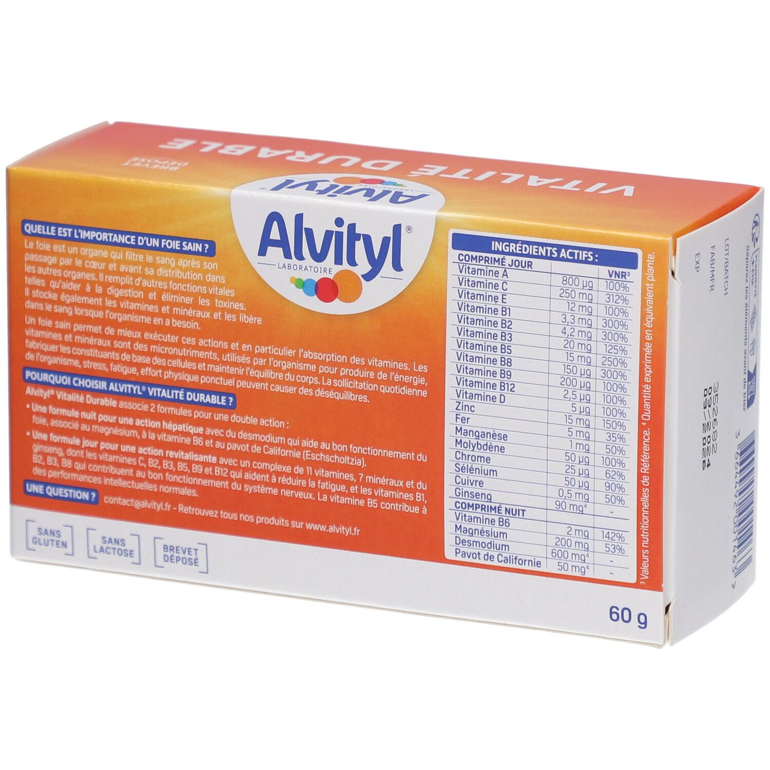 Alvityl Vitalité Durable