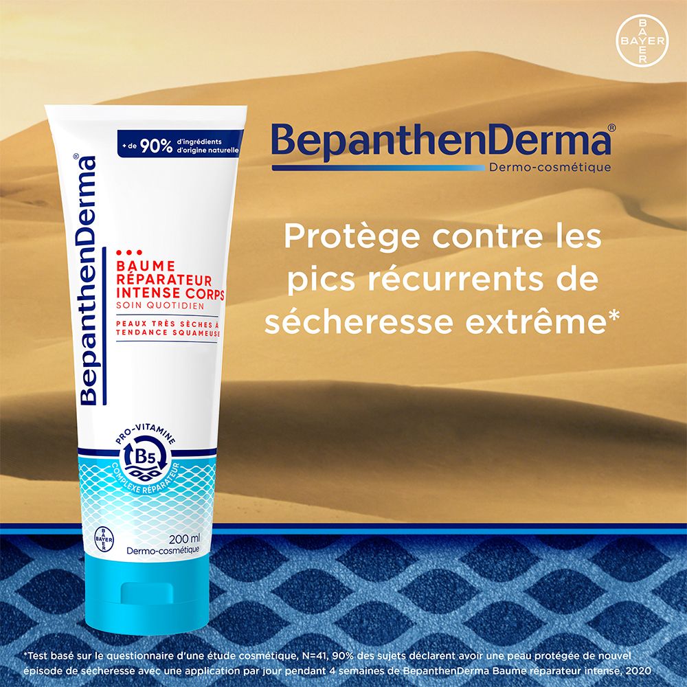 BepanthenDerma® Baume Réparateur Intense Corps Peau Très sèches à tendance squameuse