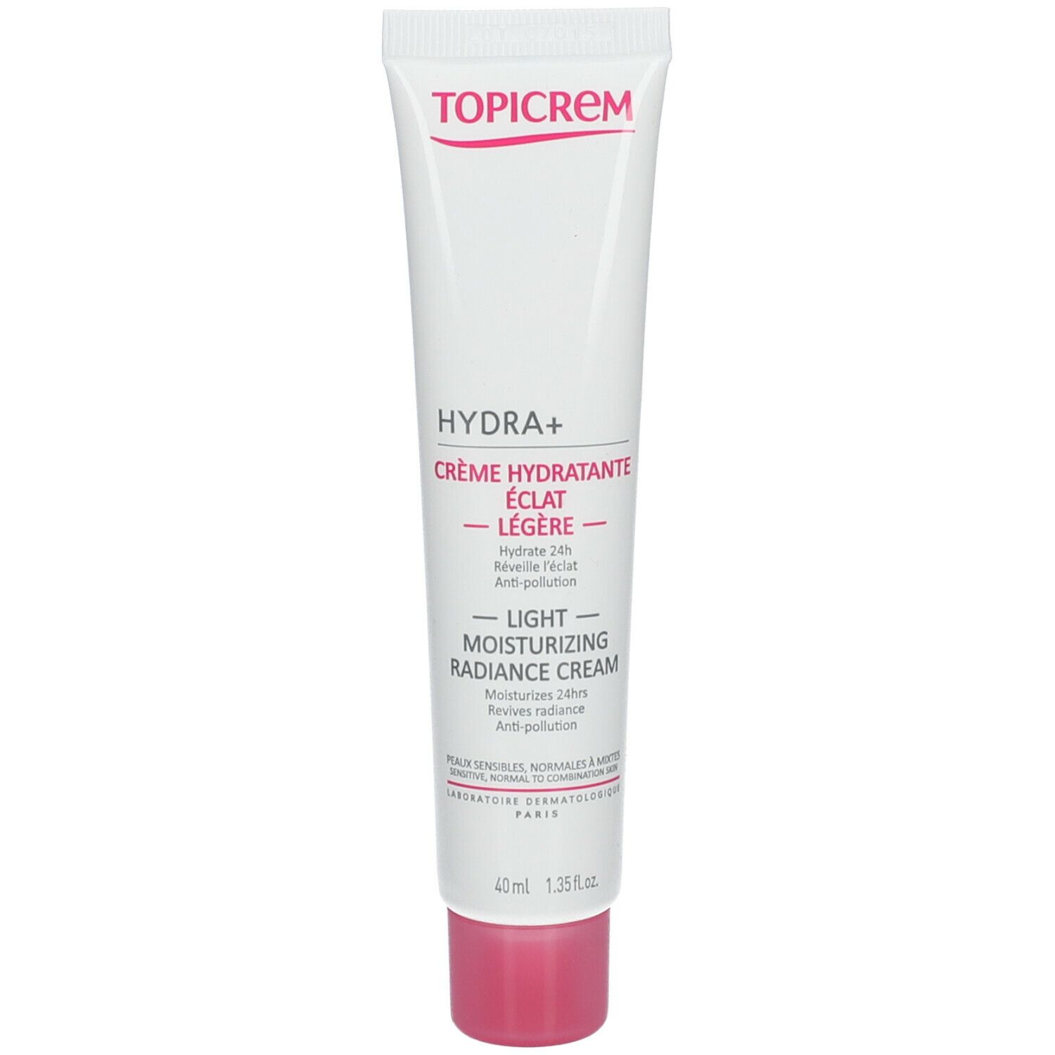TOPICREM HYDRA+ Crème Hydratante Éclat Légère