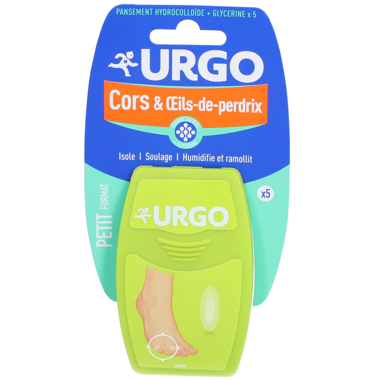 URGO TRAITEMENT CORS ET OEILS DE PERDRIX - Pansement hydrocolloïde pour cor et oeil de per