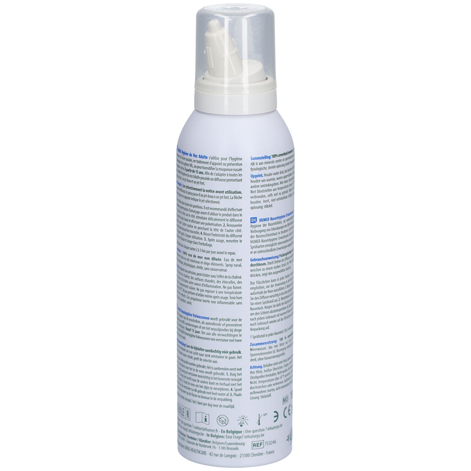 HUMER Hygiène du nez Adultes