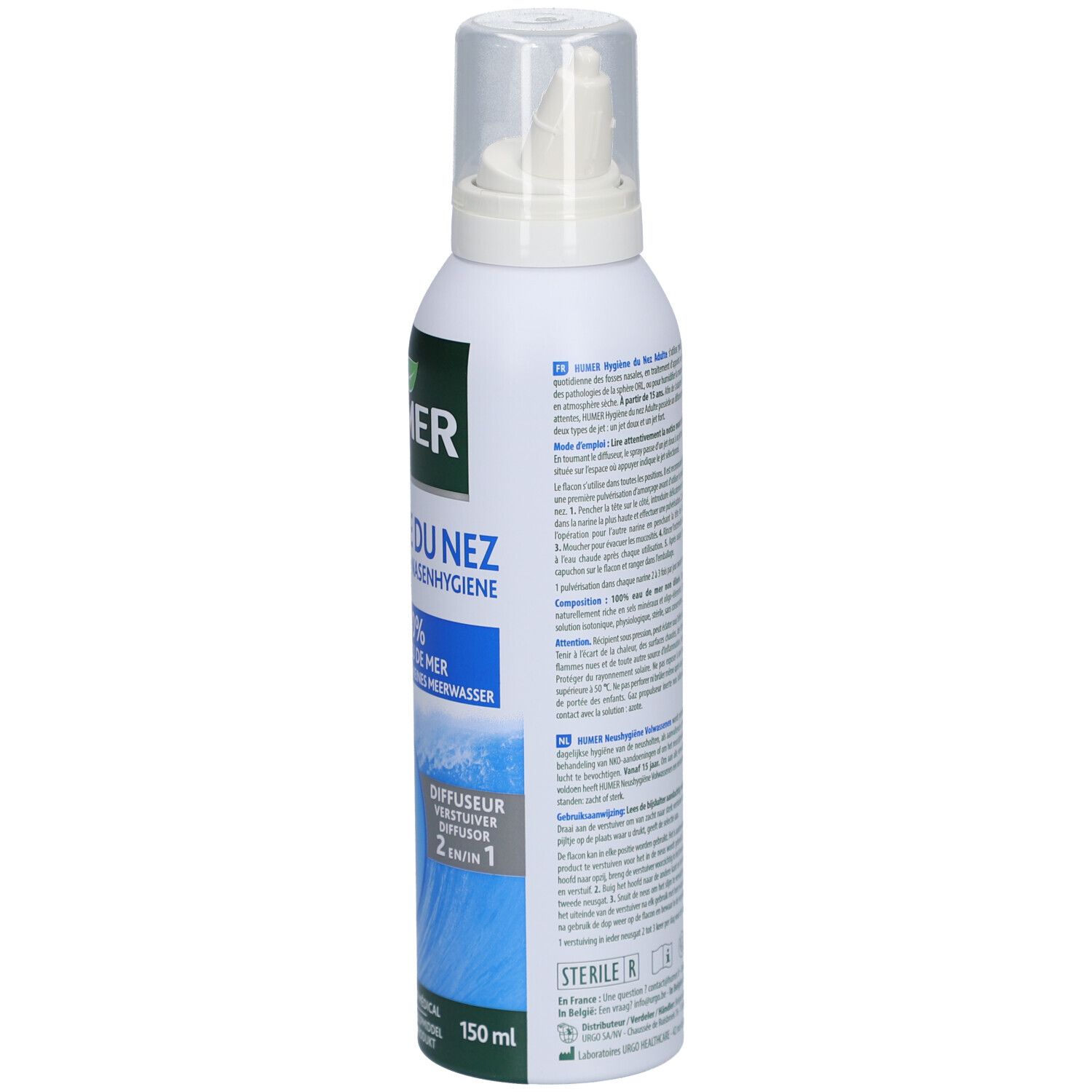 HUMER Hygiène du nez Adultes
