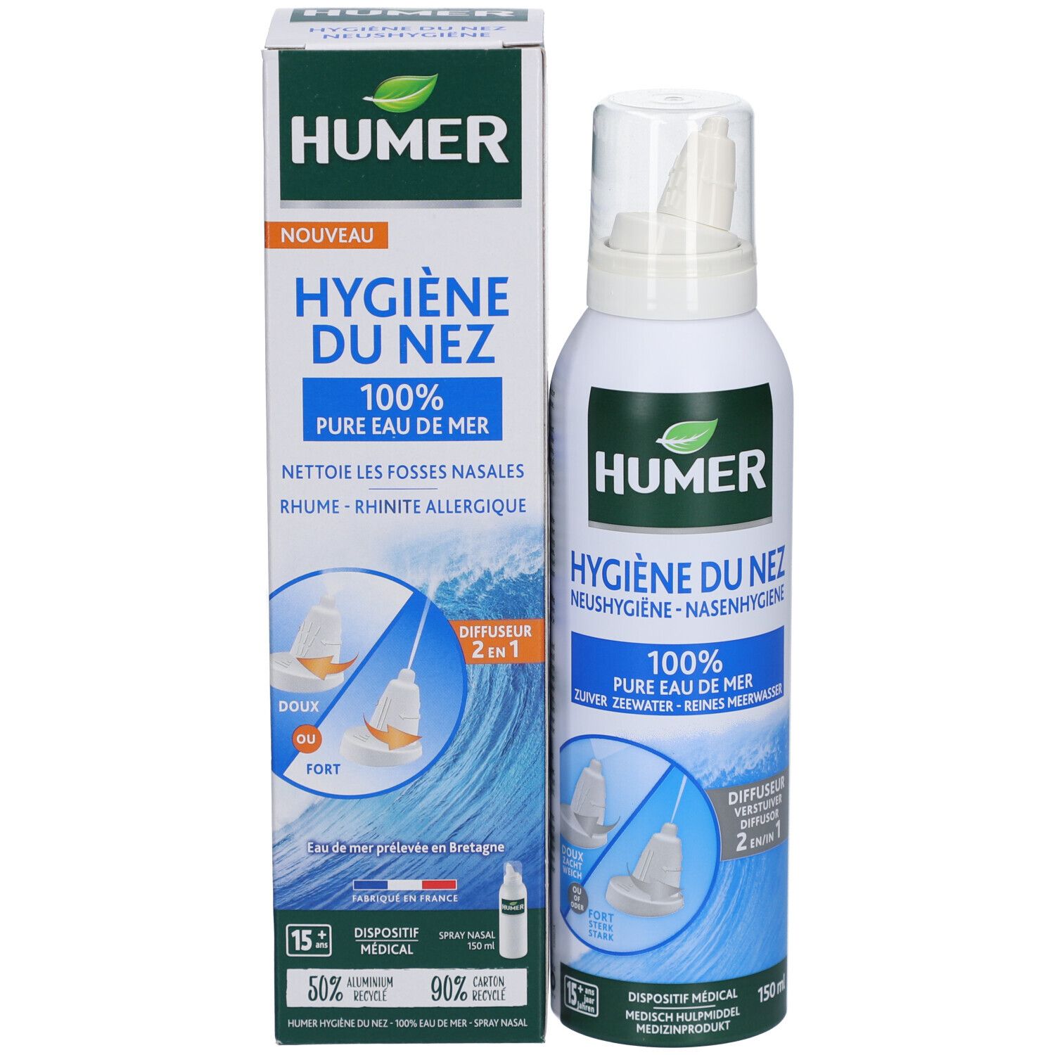HUMER Hygiène du nez Adultes