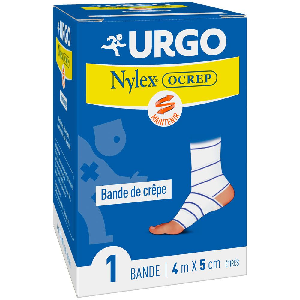 URGO Nylexocrep Bande crêpe 4 m x 5 cm