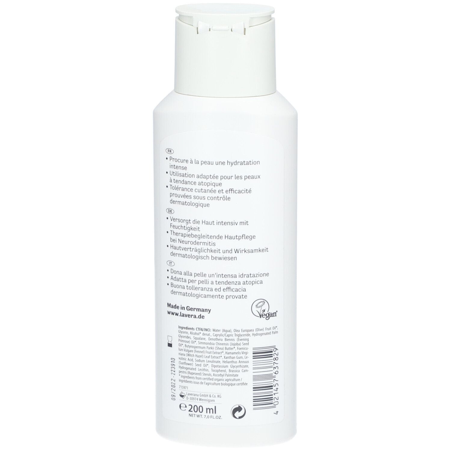lavera NEUTRAL ULTRA SENSITIVE Lait Corporel