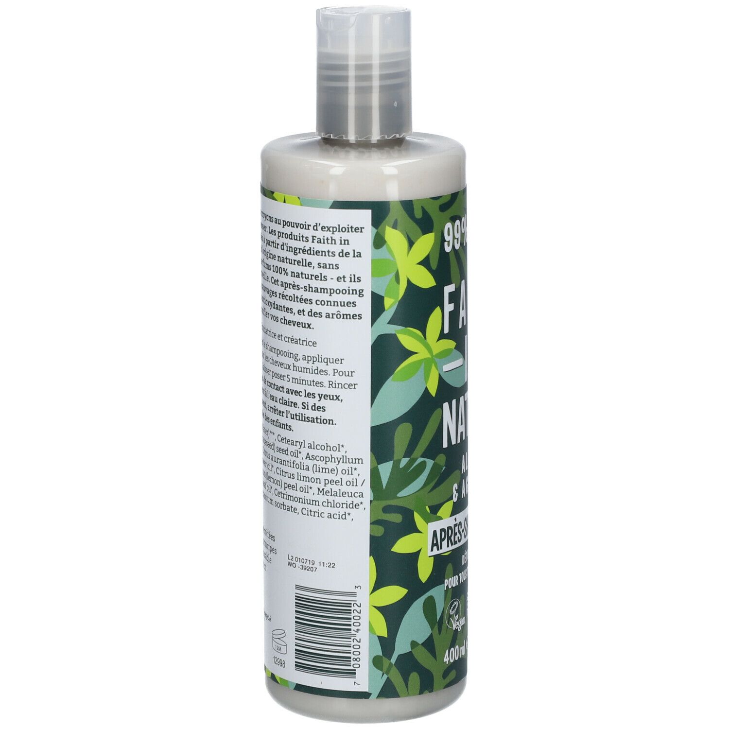 FAITH® IN NATURE Après-Shampoing Détoxifiant aux Algues & Agrumes