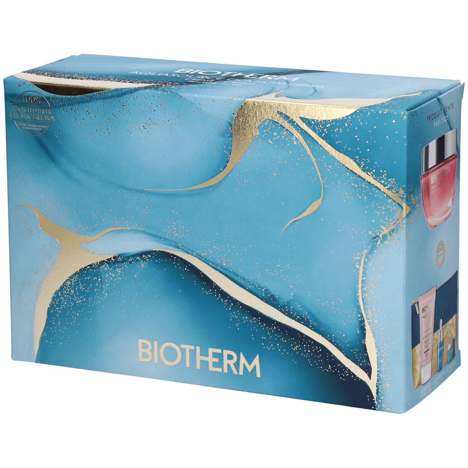 BIOTHERM Coffret Noël Aquasource Cica Nutri Crème super hydratante riche