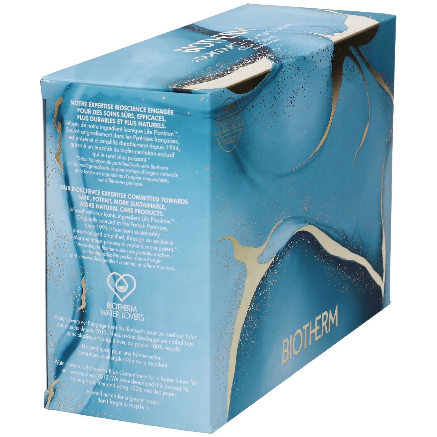 BIOTHERM Coffret Noël Aquasource Cica Nutri Crème super hydratante riche