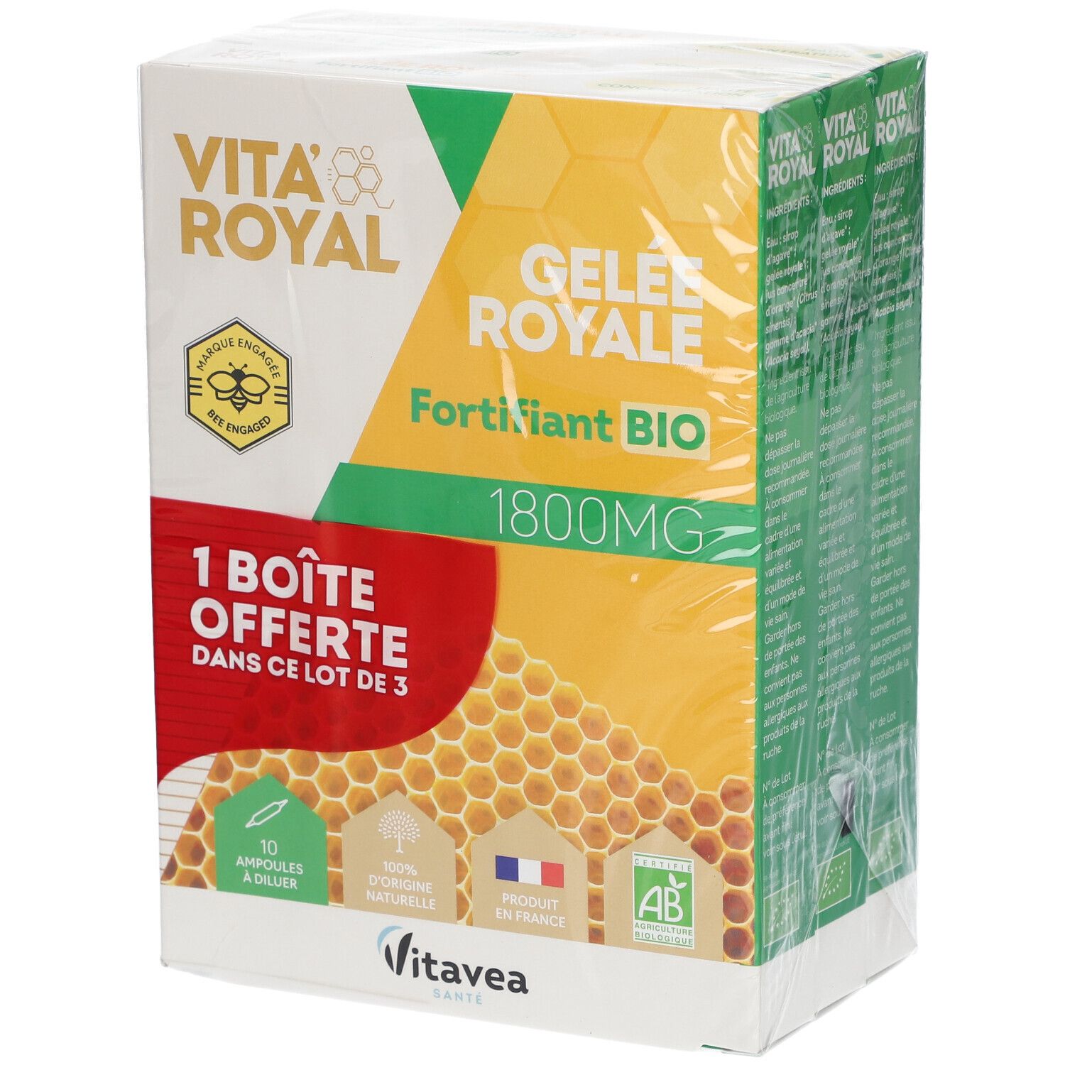 Vita Royal Gel E Royale Fortifiant Bio Mg X Pc S Redcare Pharmacie