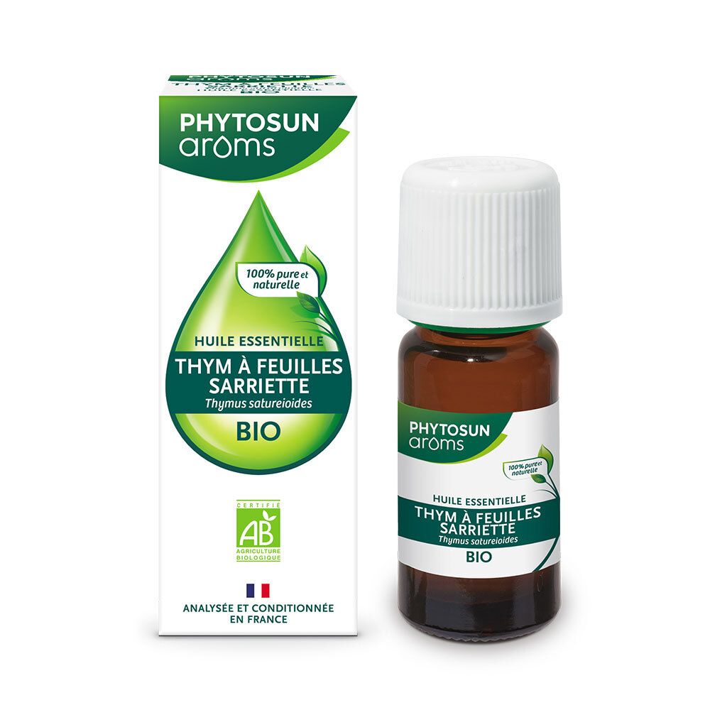 Phytosun Arôms Huile Essentielle Bio Thym à Feuilles Sarriette 10ml