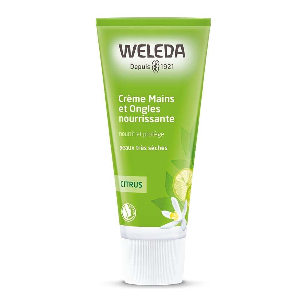 WELEDA Crème nutritive Mains et Ongles au Citrus