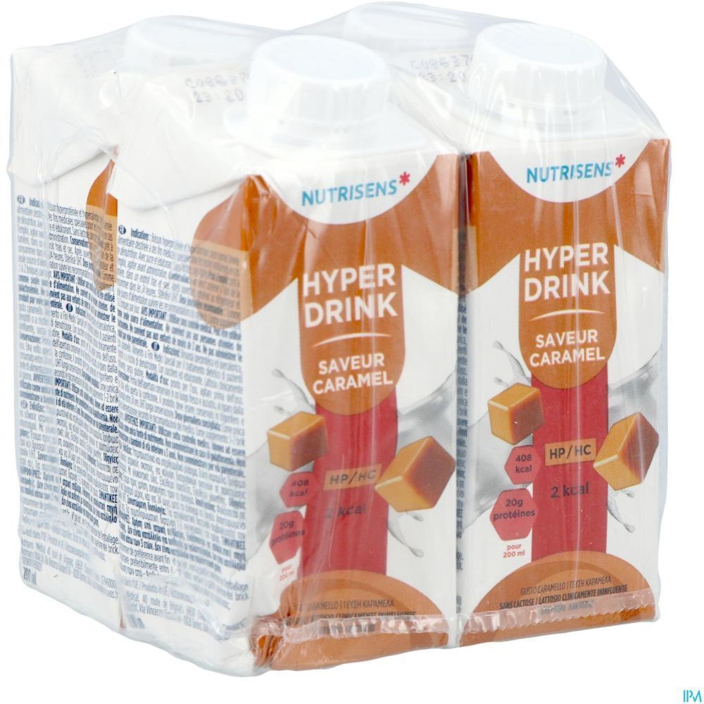 Hyperdrink HP HC 2 Kcal, Denrée alimentaire destinée à des fins médicales spéciales, caram
