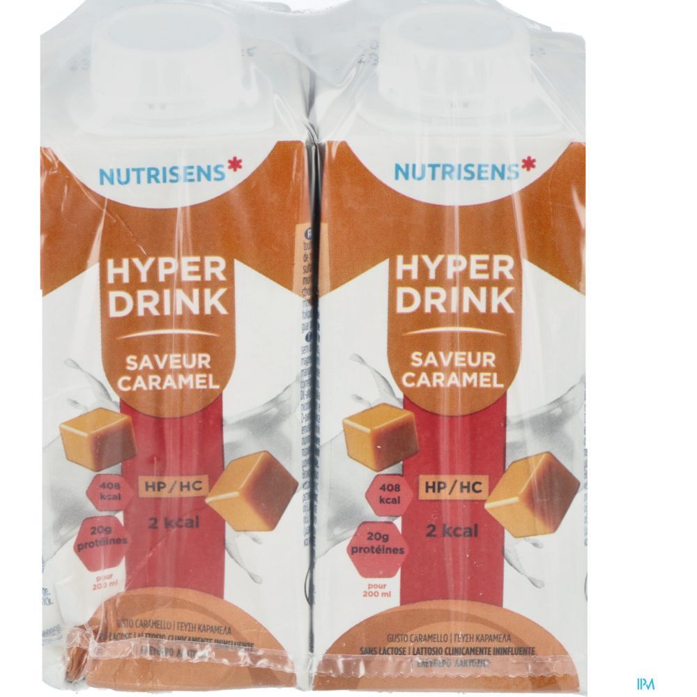 Hyperdrink HP HC 2 Kcal, Denrée alimentaire destinée à des fins médicales spéciales, caram