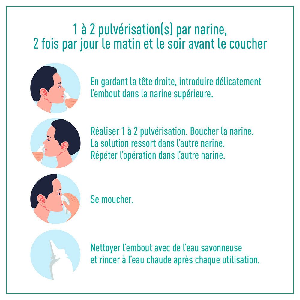 PURESSENTIEL RESPIRATOIRE Spray Hygiène Nasale Hydratant Respiratoire - 100 ml