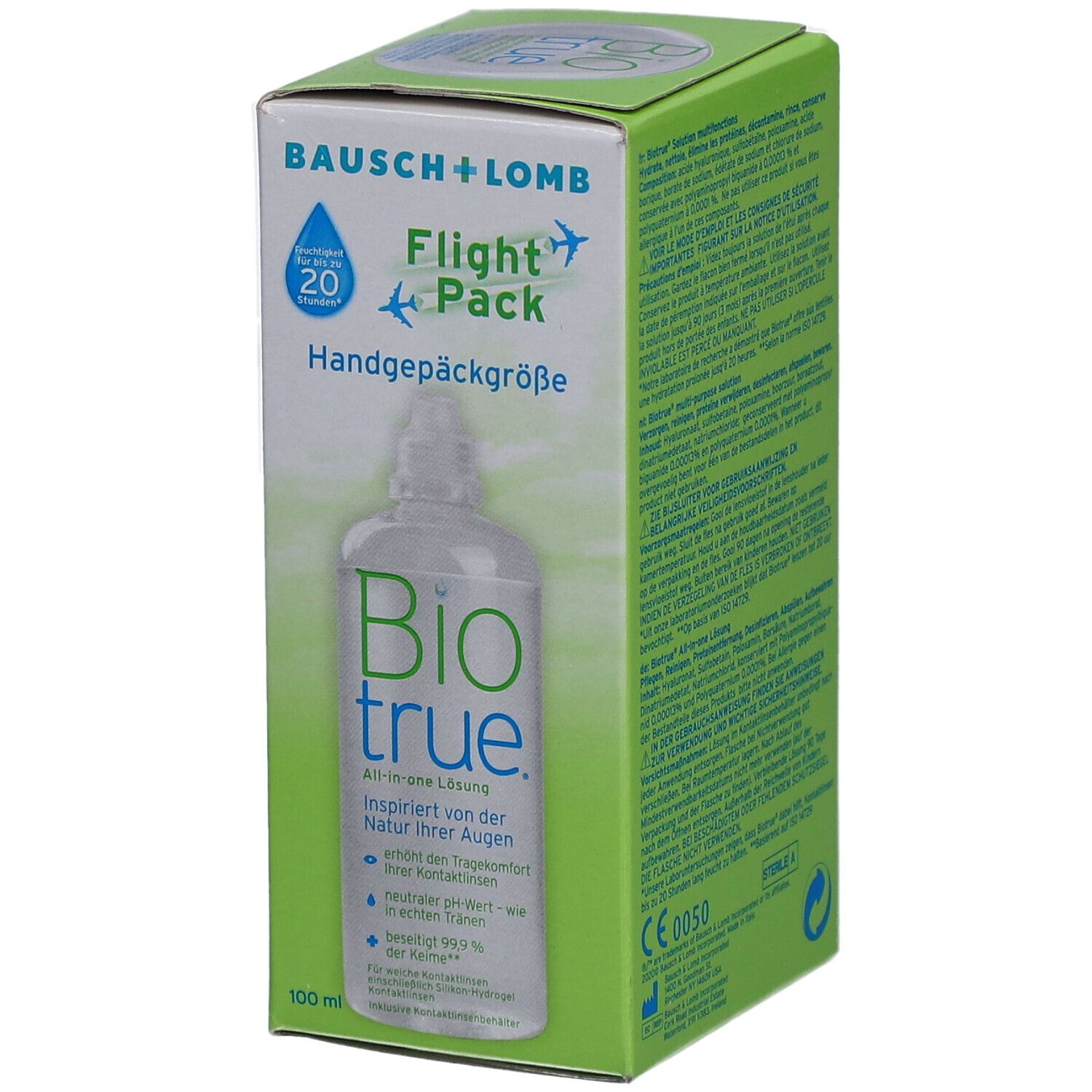 Biotrue Solution Multifonctions Pour Les Lentilles De Contact 100ml