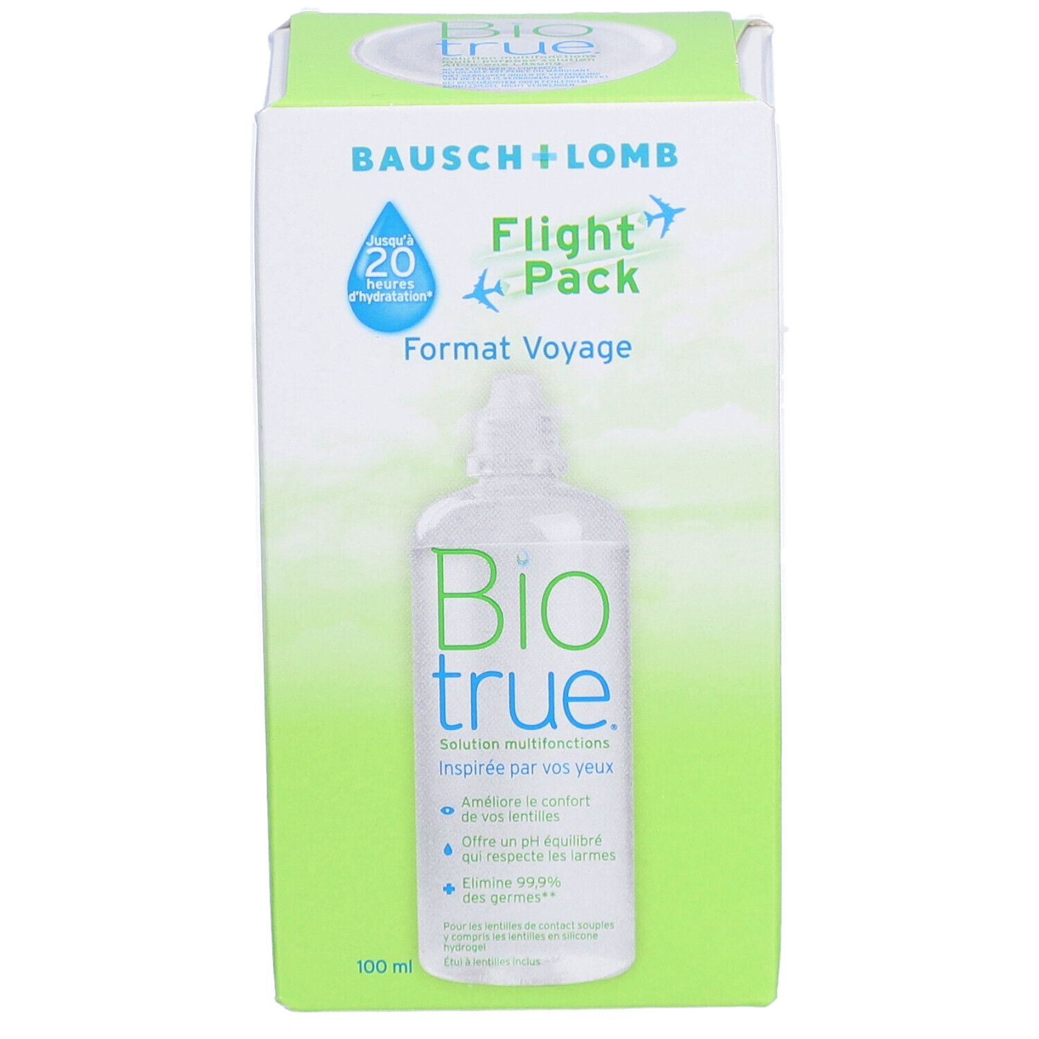 Biotrue Solution Multifonctions Pour Les Lentilles De Contact 100ml