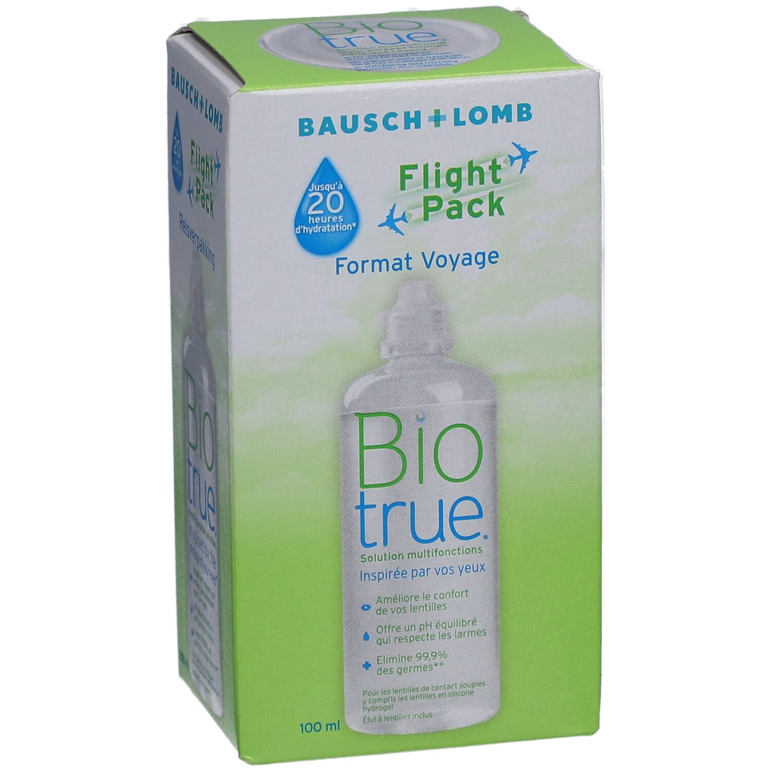 Biotrue Solution Multifonctions Pour Les Lentilles De Contact 100ml