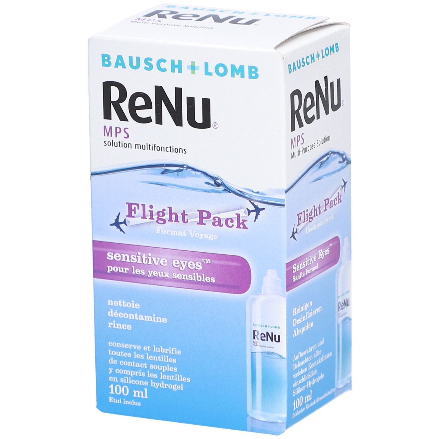 ReNu MPS Solution Multifonctions Pour Lentilles de Contact Souples 100ml
