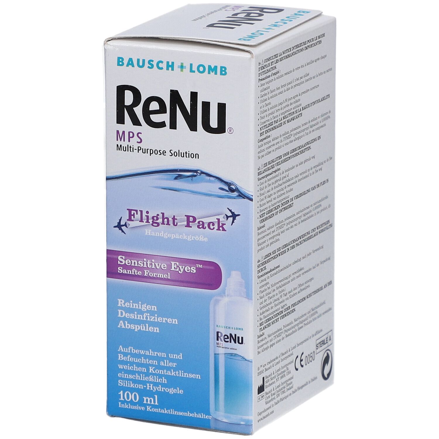 ReNu MPS Solution Multifonctions Pour Lentilles de Contact Souples 100ml