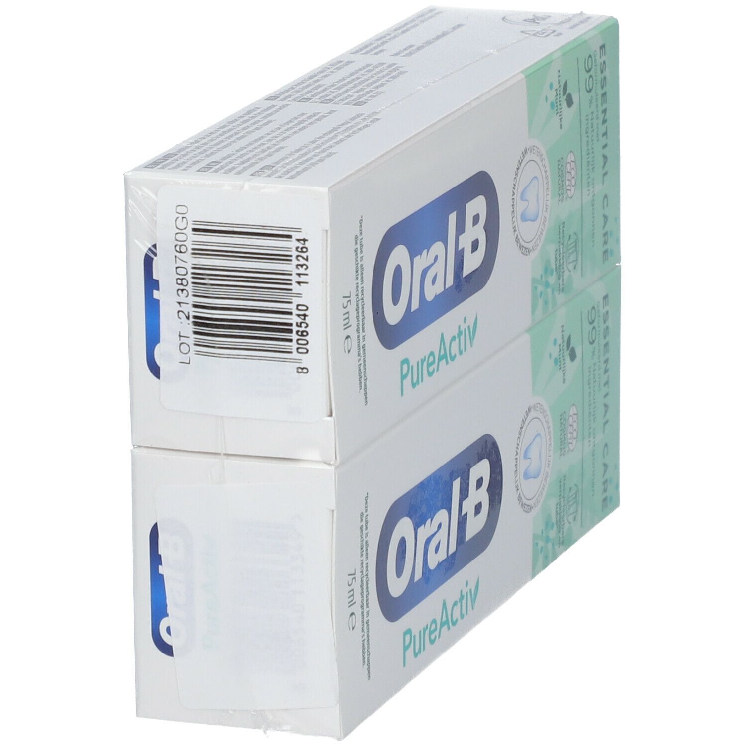 Oral-B PureActiv Soin Essentiel Dentifrice