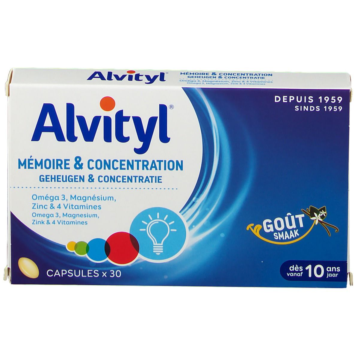 Alvityl® Mémoire et Concentration