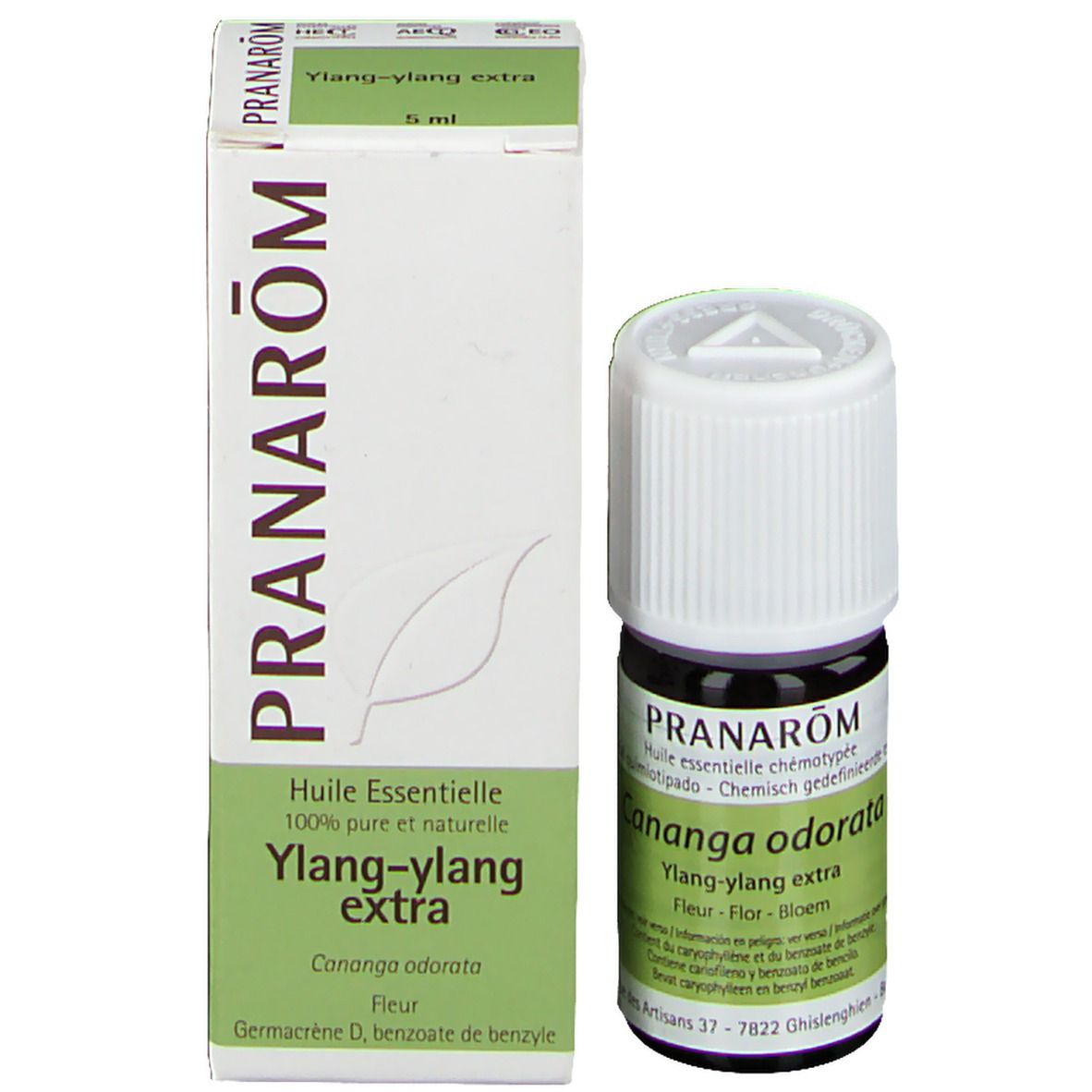 Pranarom huile essentielle ylang ylang