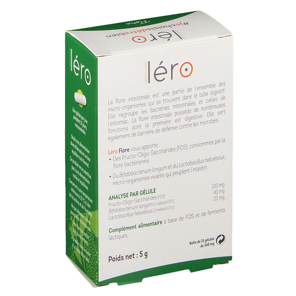 Laboratoire Léro flore confort intestinal