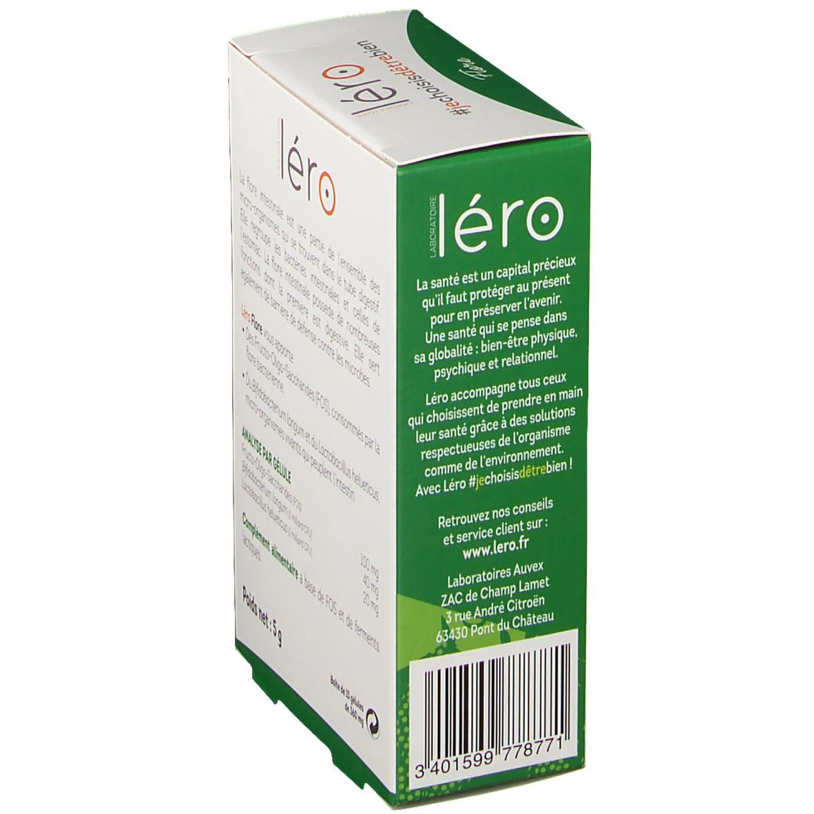 Laboratoire Léro flore confort intestinal