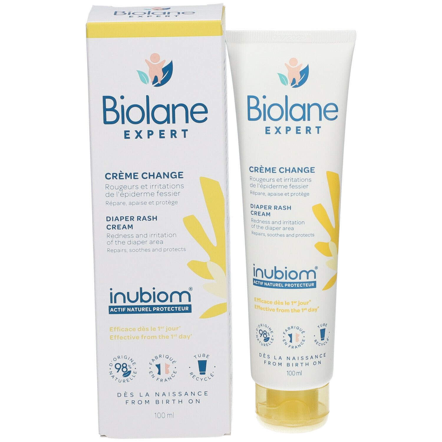 Biolane Experte crème change 100ml - 58746 - Crème pour