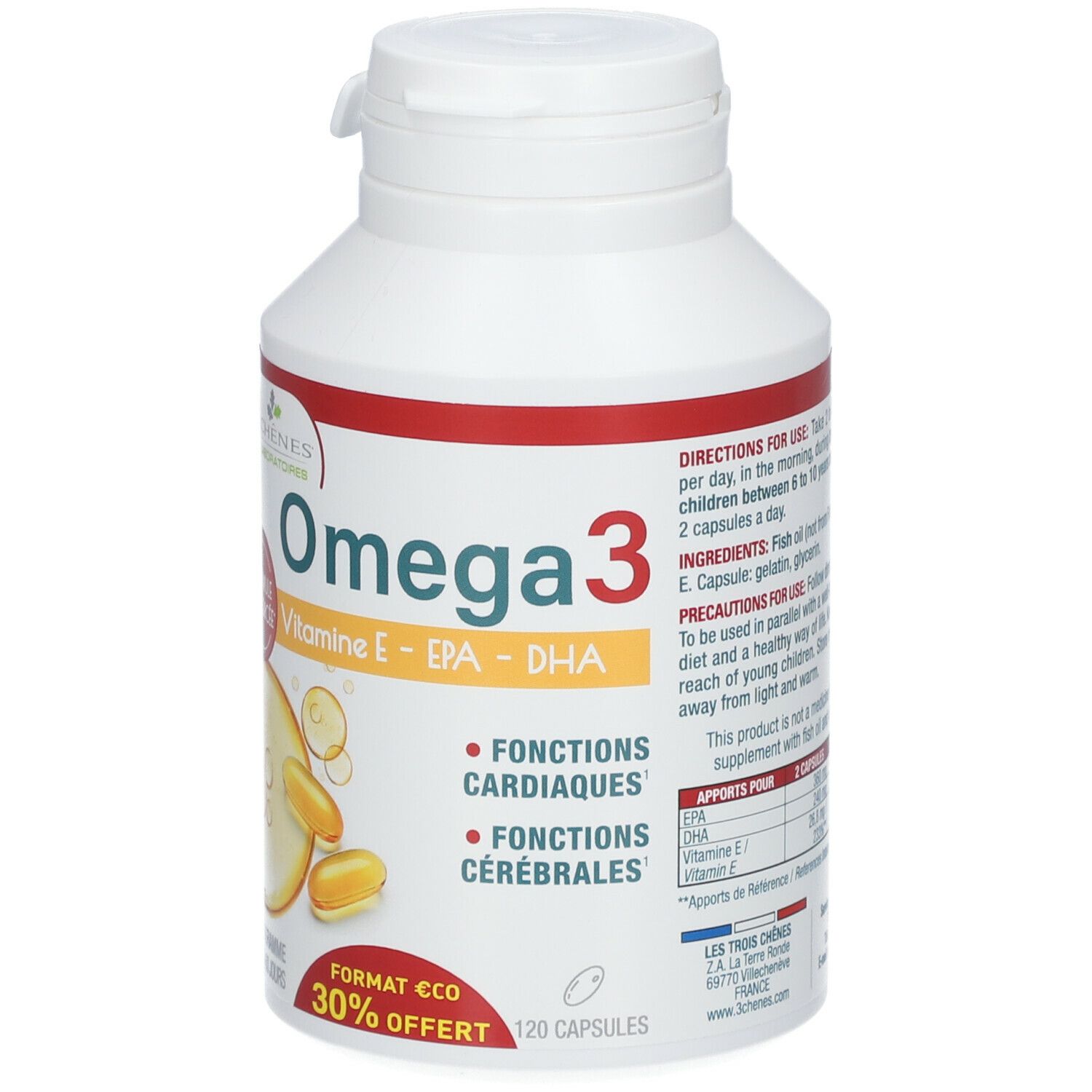 Les 3 Chênes® Oméga 3