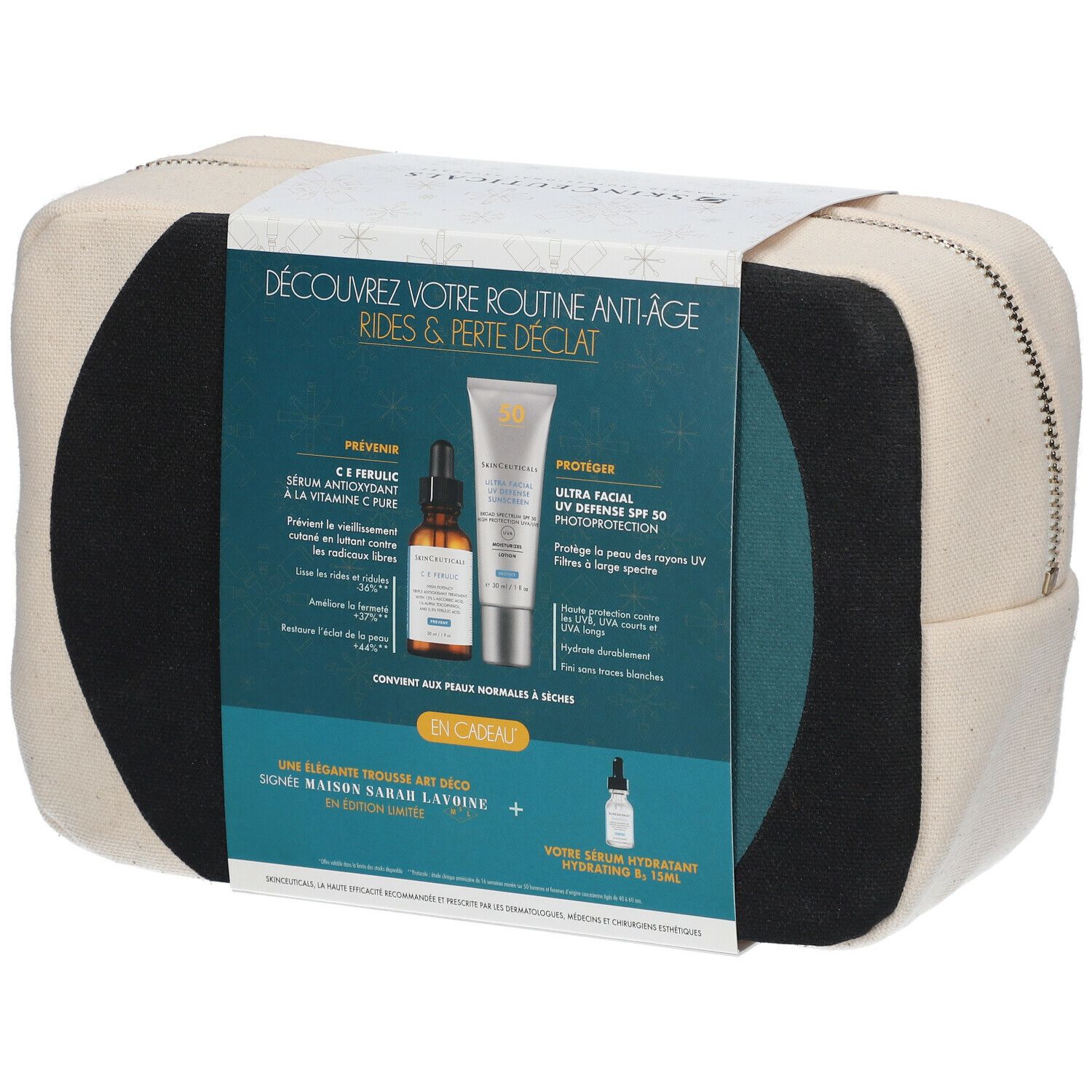 SkinCeuticals Trousse Routine Intégrale Rides + Perte d'éclat C E FERULIC®