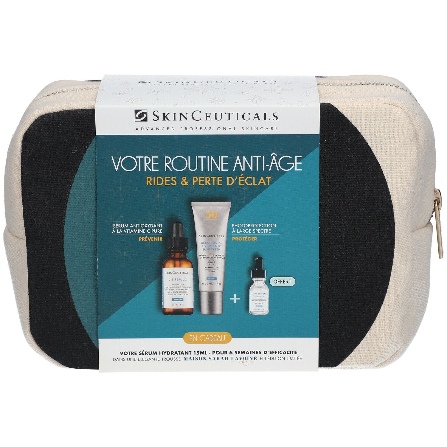 SkinCeuticals Trousse Routine Intégrale Rides + Perte d'éclat C E FERULIC®