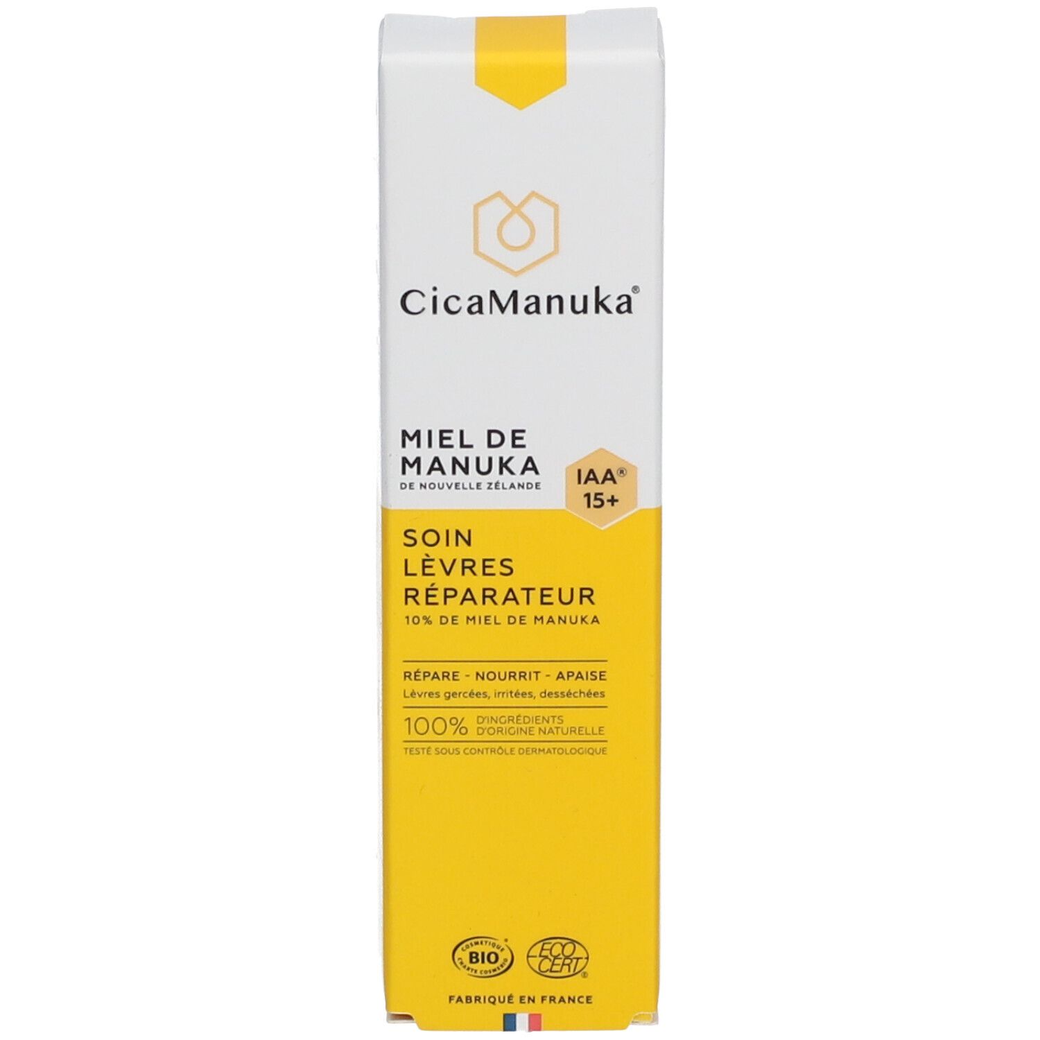 CICAMANUKA Manuka Honig Creme IAA15+ – Beruhigende Pflege Für Empfindliche Haut, 40 Ml