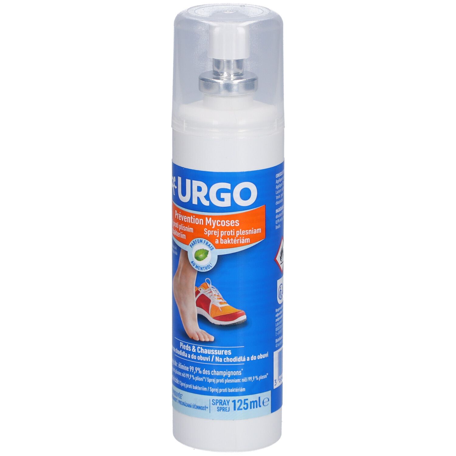 URGO Spray Prévention Mycoses Pieds & Chaussures