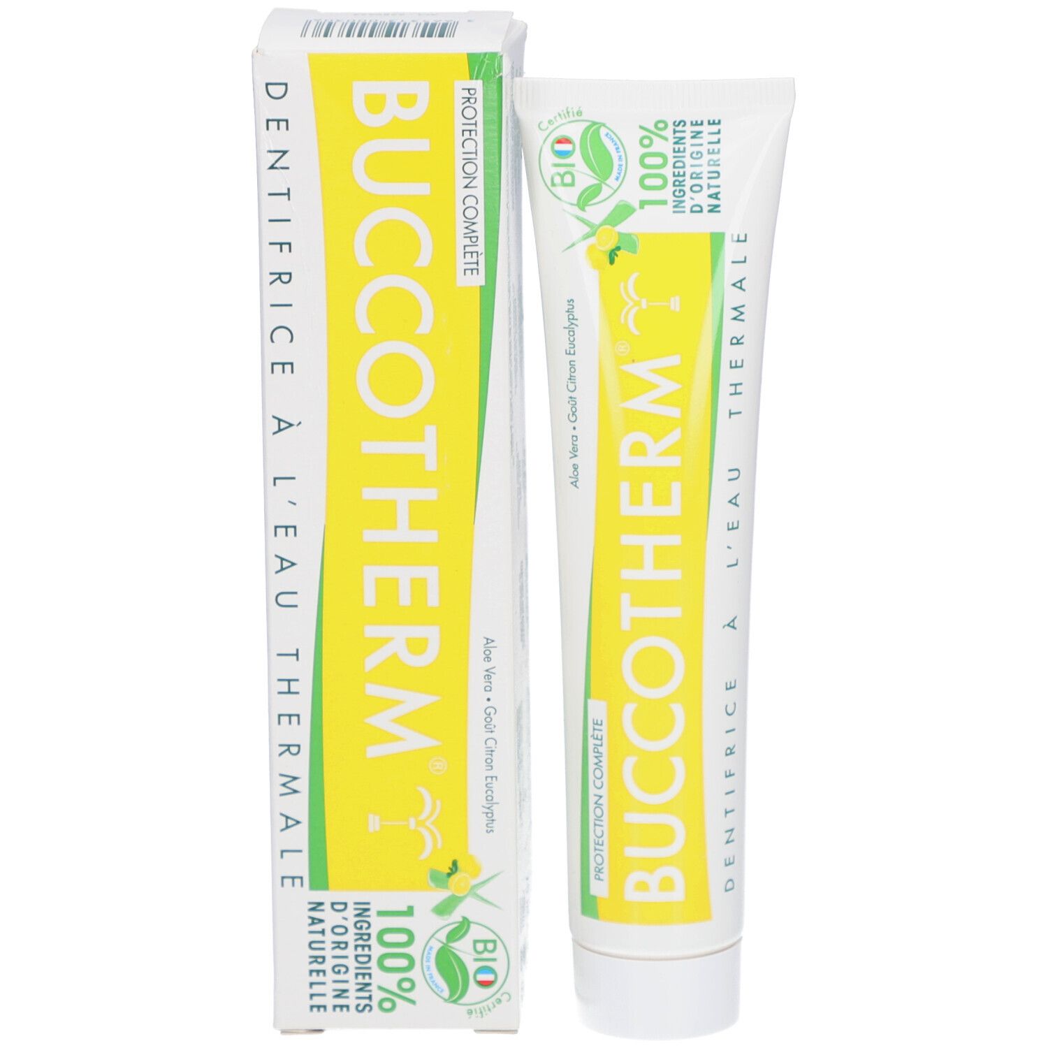 Buccotherm Dentifrice à l'Eau Thermale Protection Complète Bio