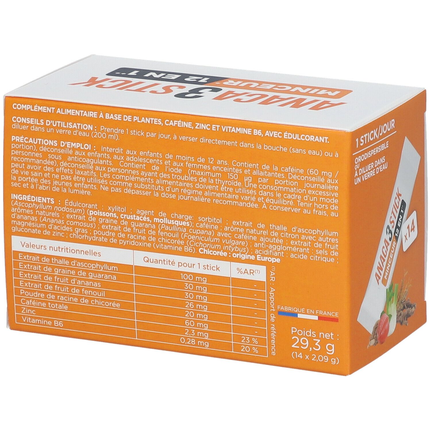 ANACA3 Stick Minceur 12 en 1