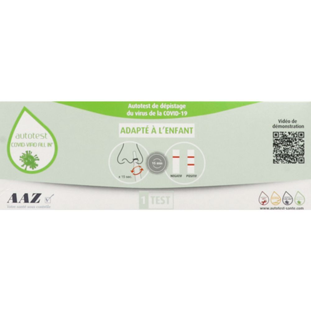 AAZ Autotest COVID-19 enfant