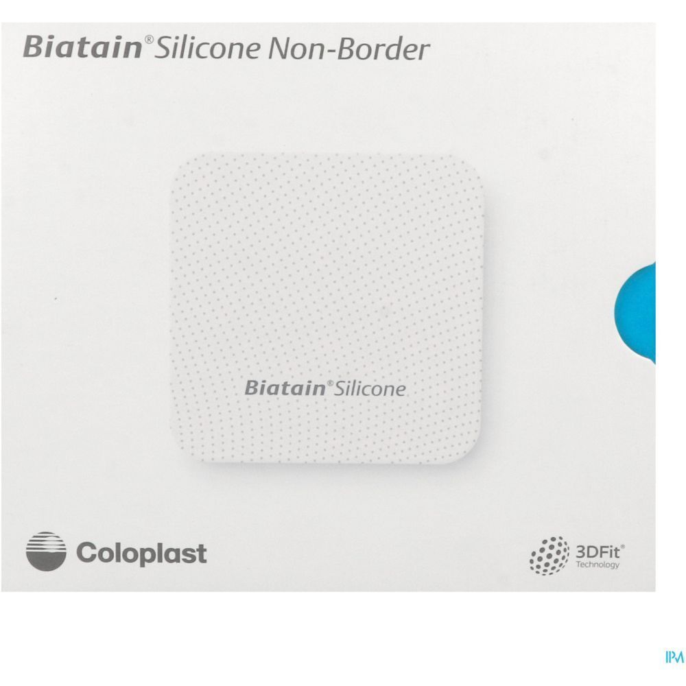 Biatain® Silicone Non-Border 7,5 cm x 7,5 cm