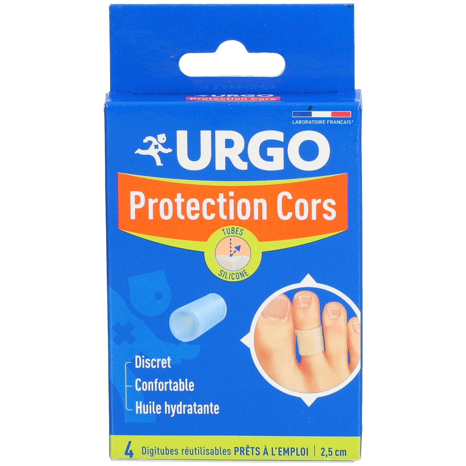 URGO Protection cors Digitubes prêt à l'emploi 2,5 cm