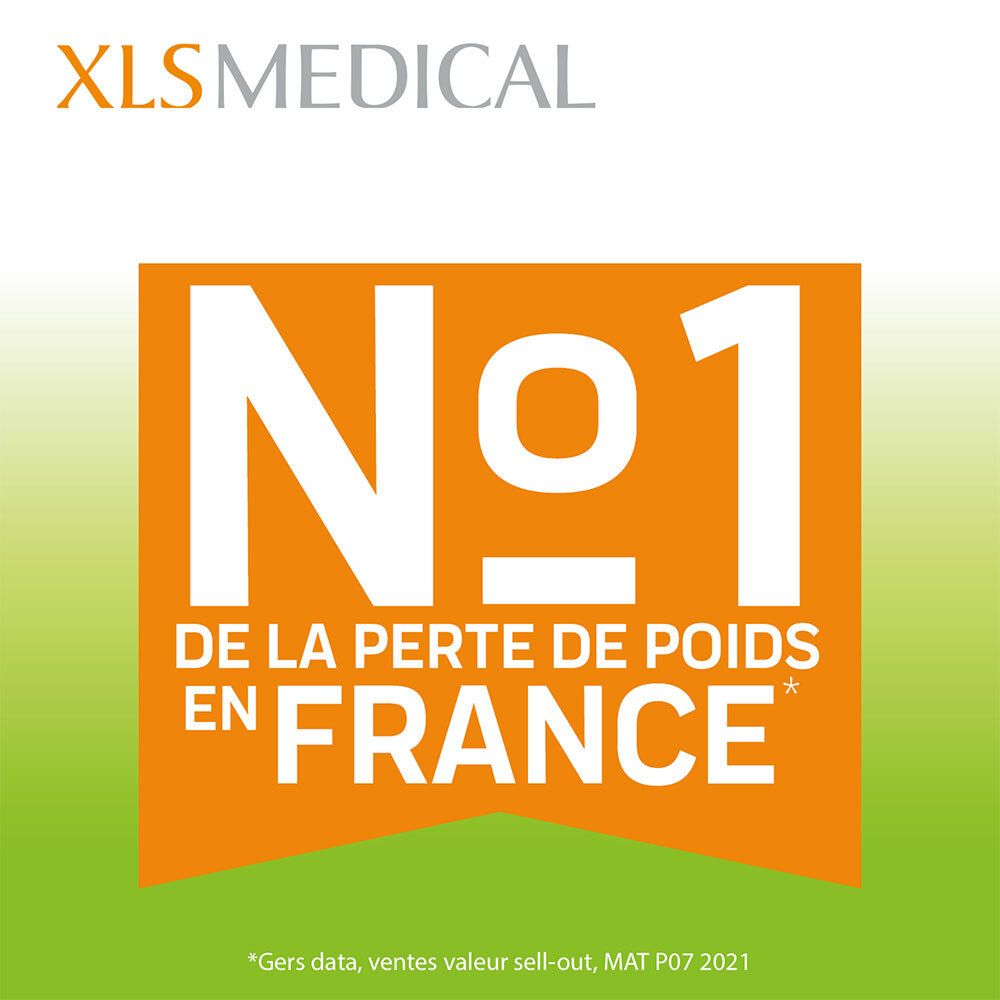 XLS Medical Réducteur de Graisses et Sucres Perte de Poids 120 Comprimés