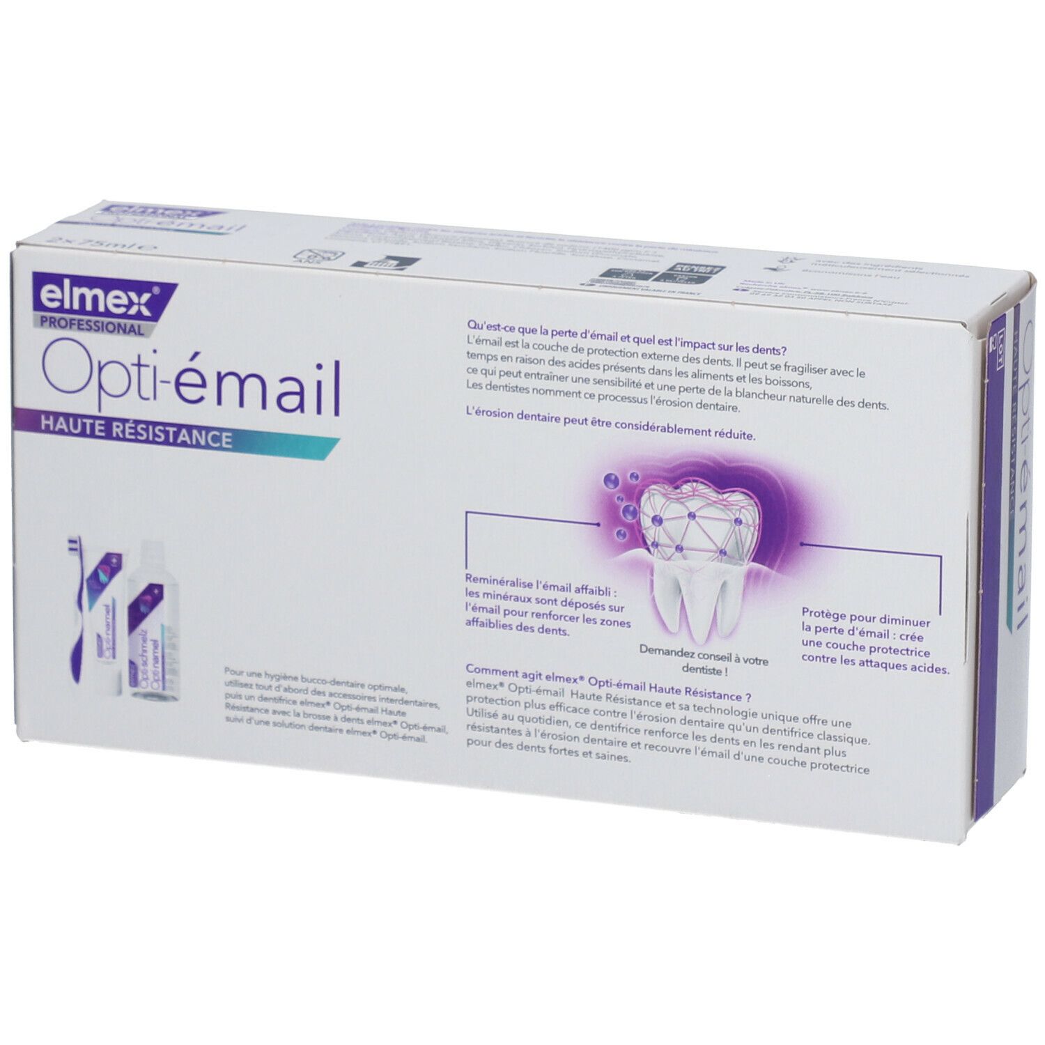 elmex® Professional Opti-émail HAUTE RÉSISTANCE Dentifrice